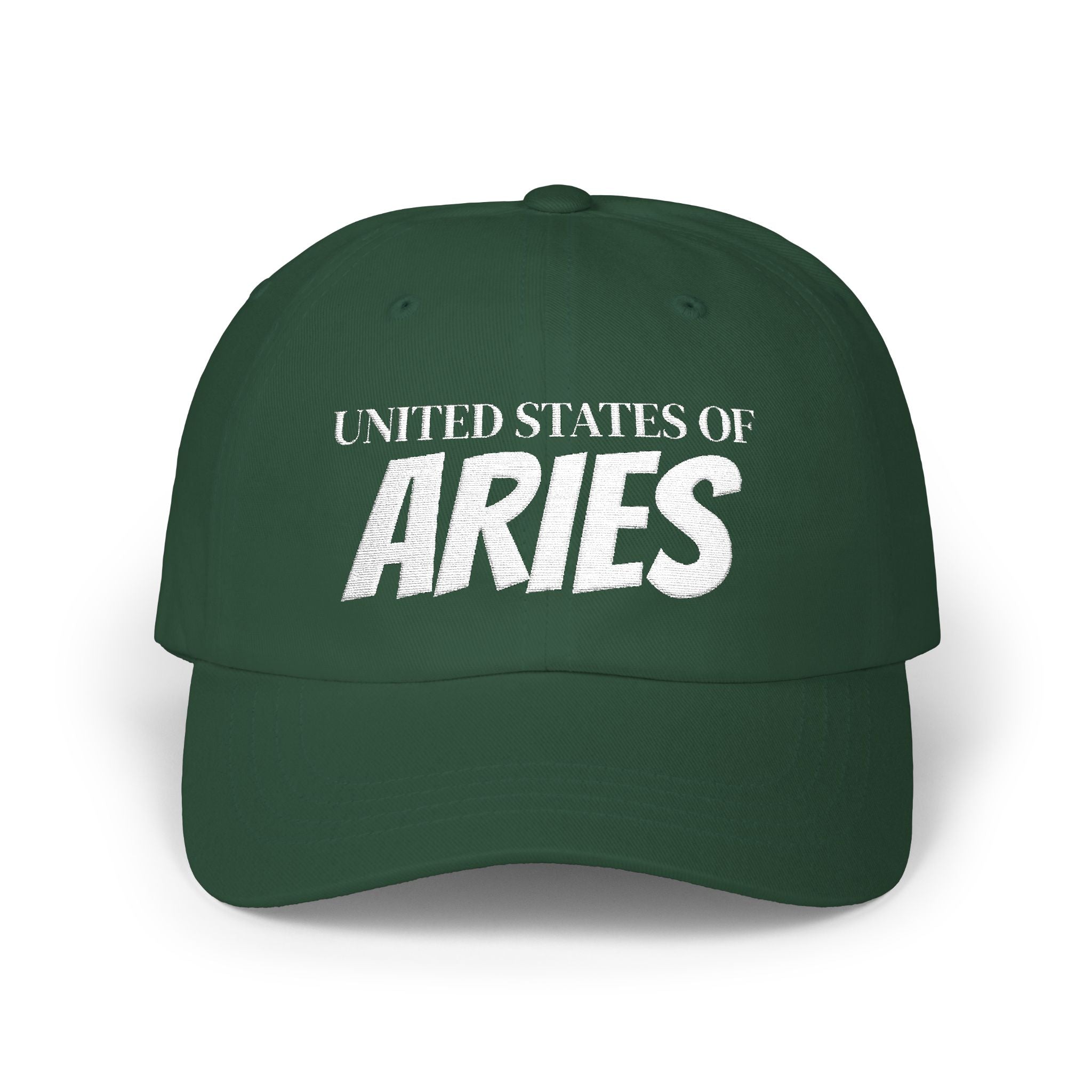 Aries Dad Cap - "United States of Aries"