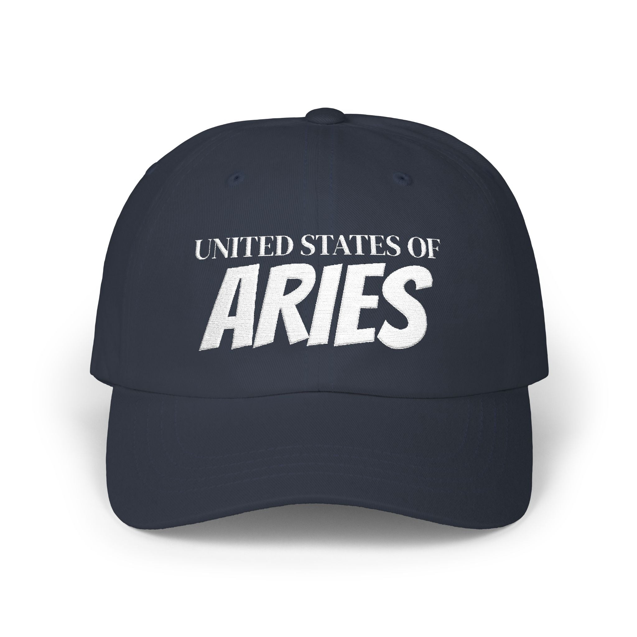 Aries Dad Cap - "United States of Aries"
